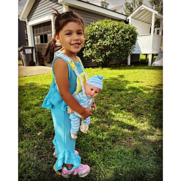 Melissa & Doug Mine to Love - Luke & Lucy Twin Dolls Pacifiers 15" - Picture 7 of 8